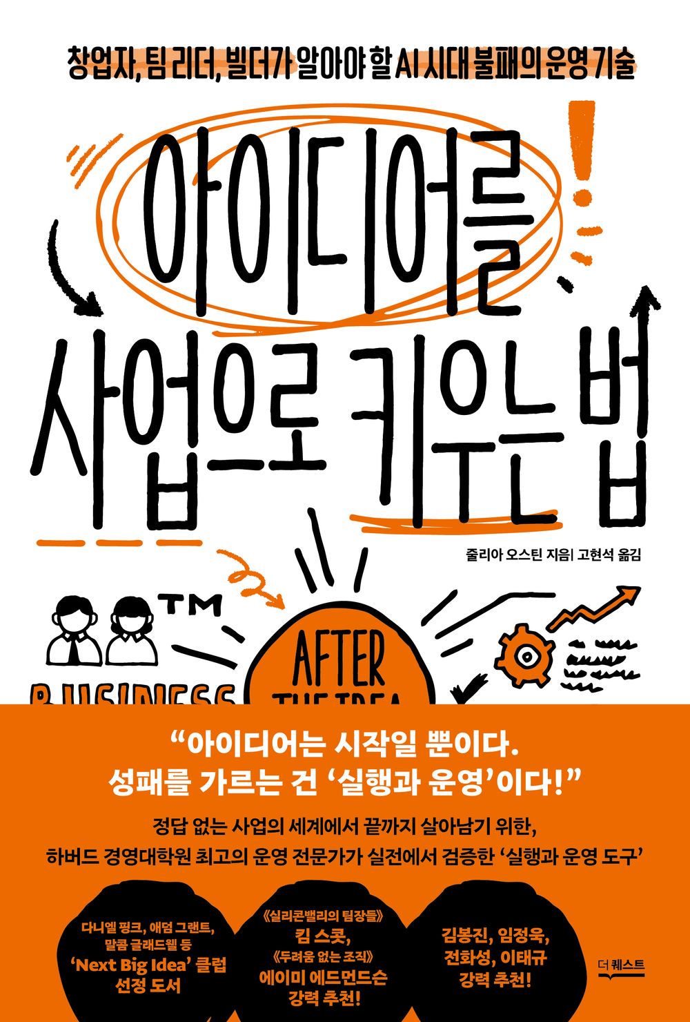 How to Turn an Idea into a Business - 아이디어를 사업으로 키우는 법, Julia Austin (Korean Edition)