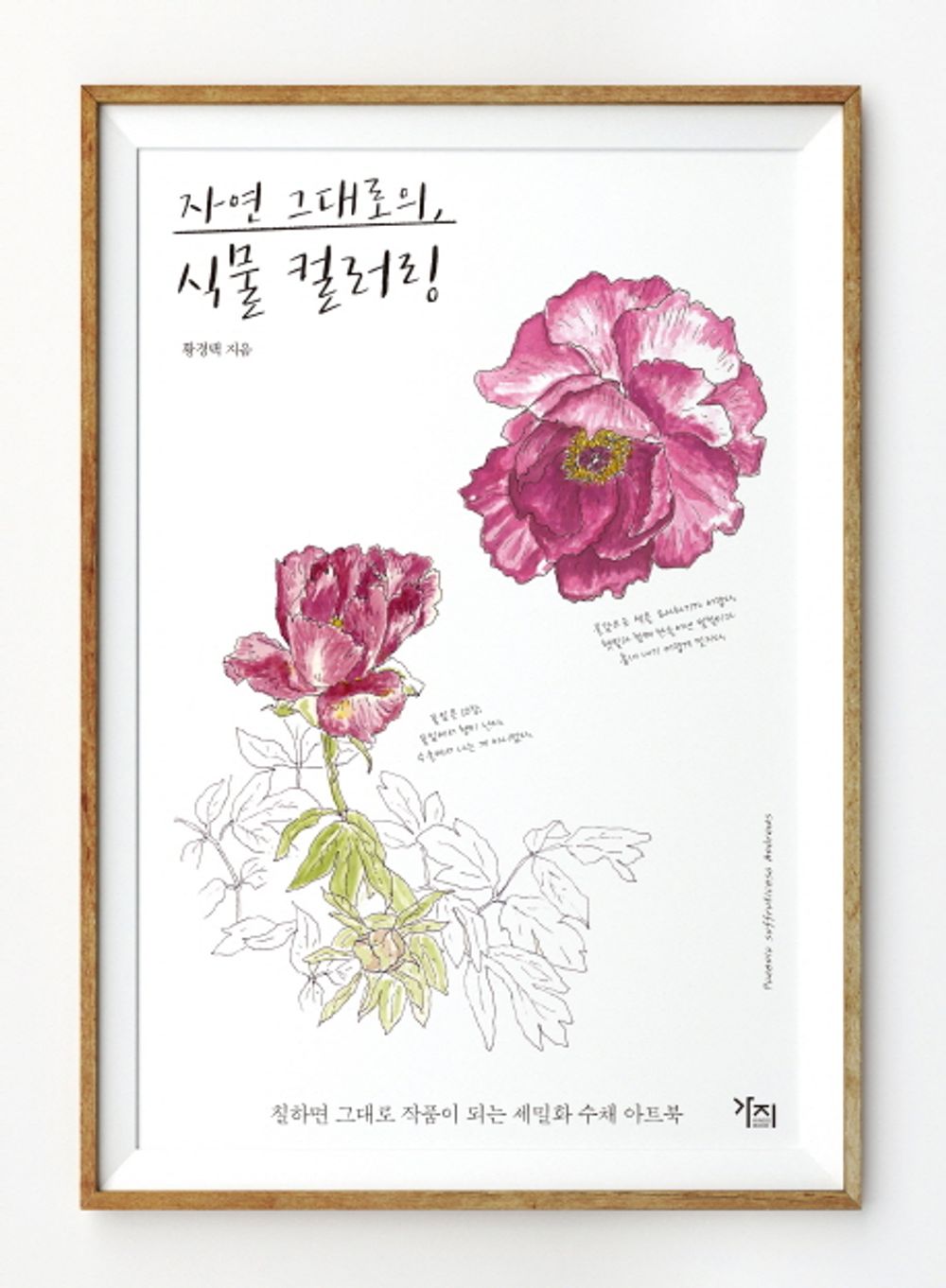 Natural plant coloring - 자연 그대로의, 식물 컬러링, Hwang Gyeong-taek (Korean Edition)