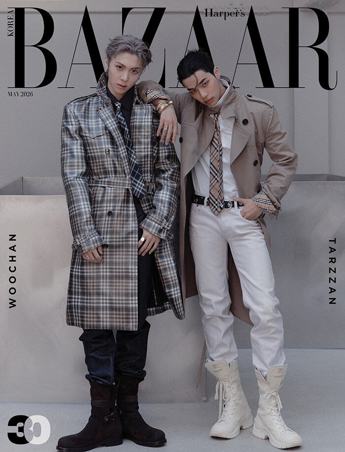 Tarzan & Woochan - Bazaar KOREA Magazine Type A (Cover: ALLDAY PROJECT Tarzan & Woochan) May 2026