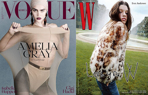 Vogue Korea + W Korea December 2024 - Set of 2