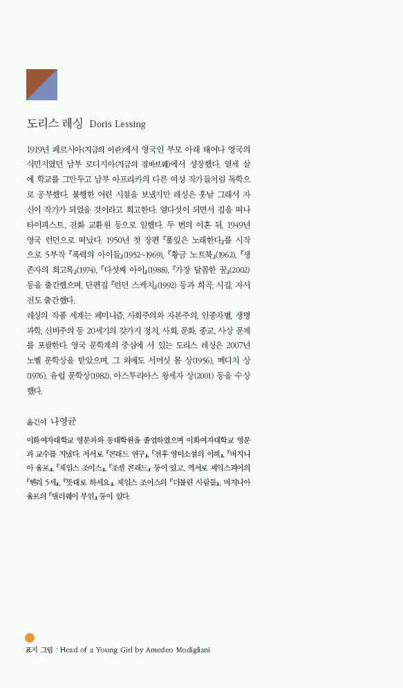 Martha Quest by Doris Lessing | Korean Edition