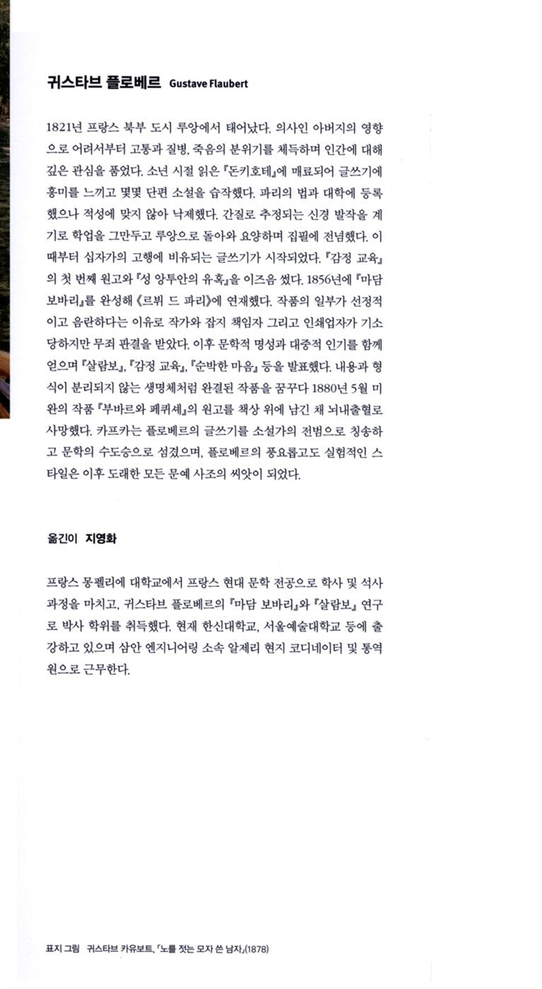 Sentimental Education Vol. 1 by Gustave Flaubert | Korean Edition