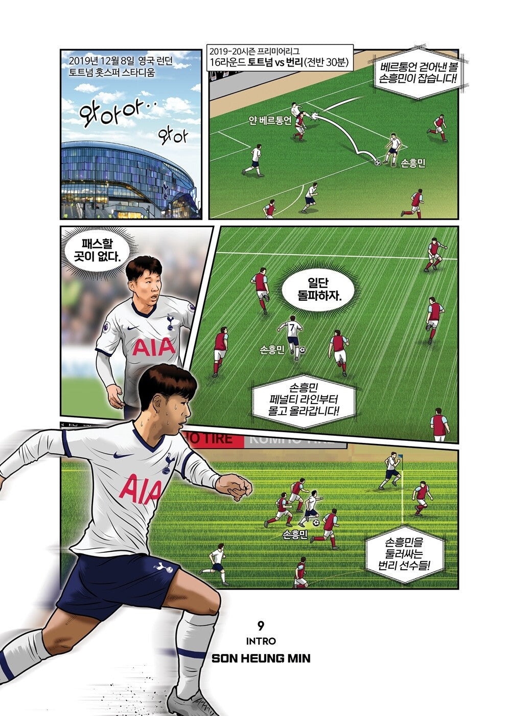Son Heung-min Graphic Essay by Son Heung-min Korean Edition