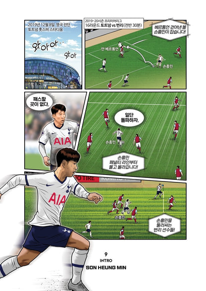 Son Heung-min Graphic Essay by Son Heung-min Korean Edition