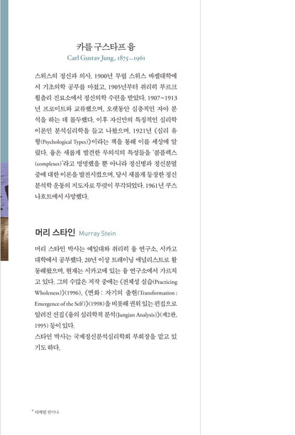 Jung's Map of the Soul Book by Murray Stein | Korean Edition | 융의 영혼의 지도
