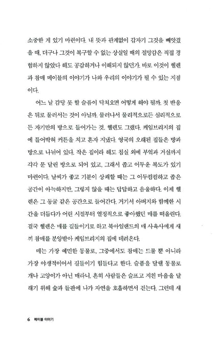 H is for Hawk by Helen Macdonald, Korean, 메이블 이야기, 헬렌 맥도널드