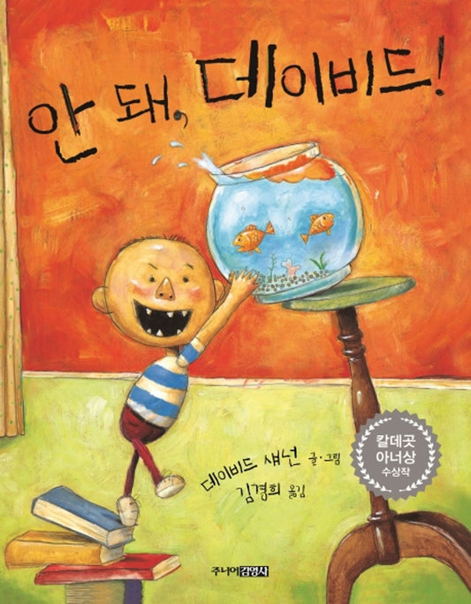No, David! by David Shannon | Korean Edition Picture Books