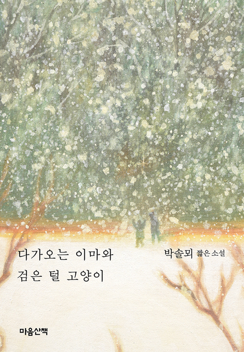 Approaching forehead and black fur cat by Park Sol-moe | Korean Novel | 다가오는 이마와 검은 털 고양이, 박솔뫼