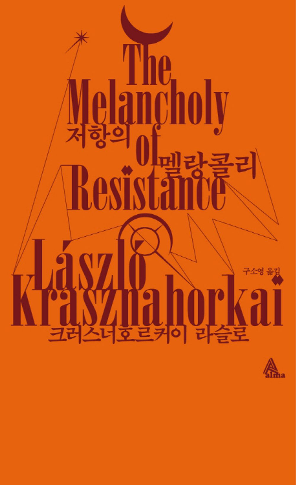The Melancholy of Resistance Novel by László Krasznahorkai Korean Edition