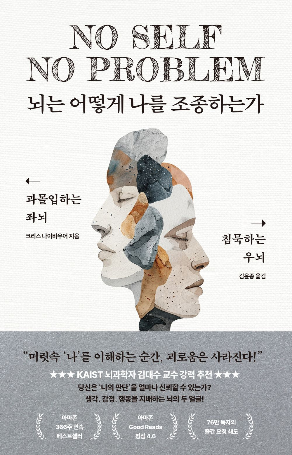 No Self, No Problem by Chris Niebauer Korean Edition
