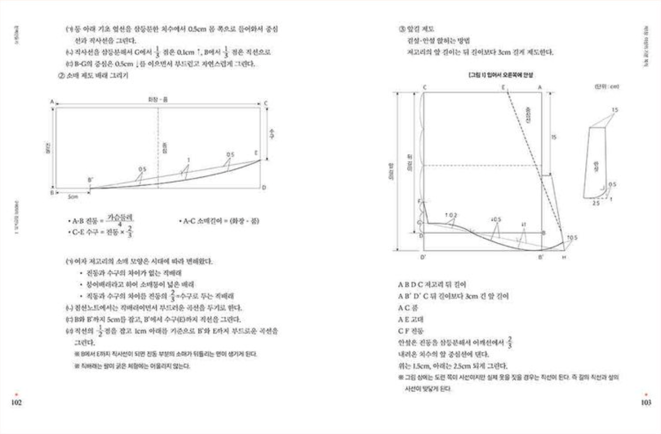 Making Hanbok 1 : Gu Hye-ja’s Sewing Notes 1 - Sewing and Korean Traditional Basic Clothes, Korean, 한복만들기 구혜자의 침선노트 1