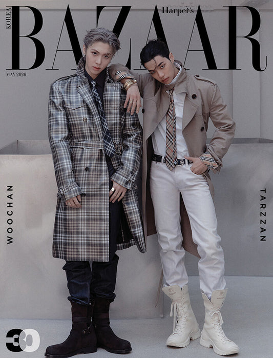 Tarzan & Woochan - Bazaar KOREA Magazine Type A (Cover: ALLDAY PROJECT Tarzan & Woochan) May 2026