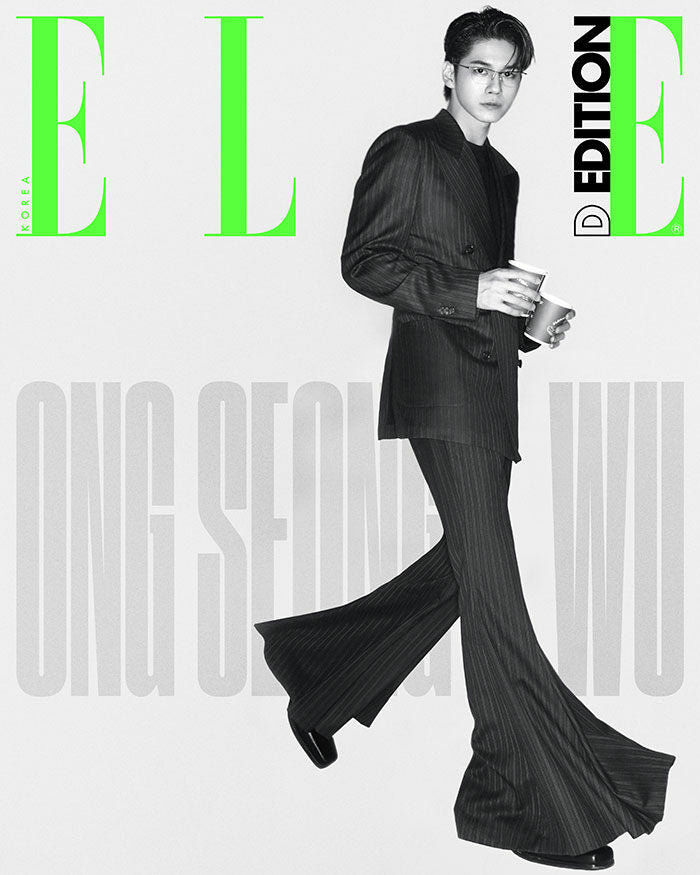 Ong Seong-wu - Elle KOREA Magazine D Edition Type E (Cover: Wanna One Ong Seong-wu) June 2026