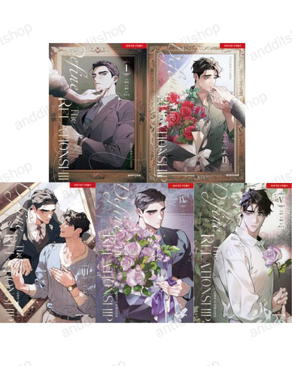 Define The Relationship Vol. 1-5 Set – Korean BL Manhwa by Chada