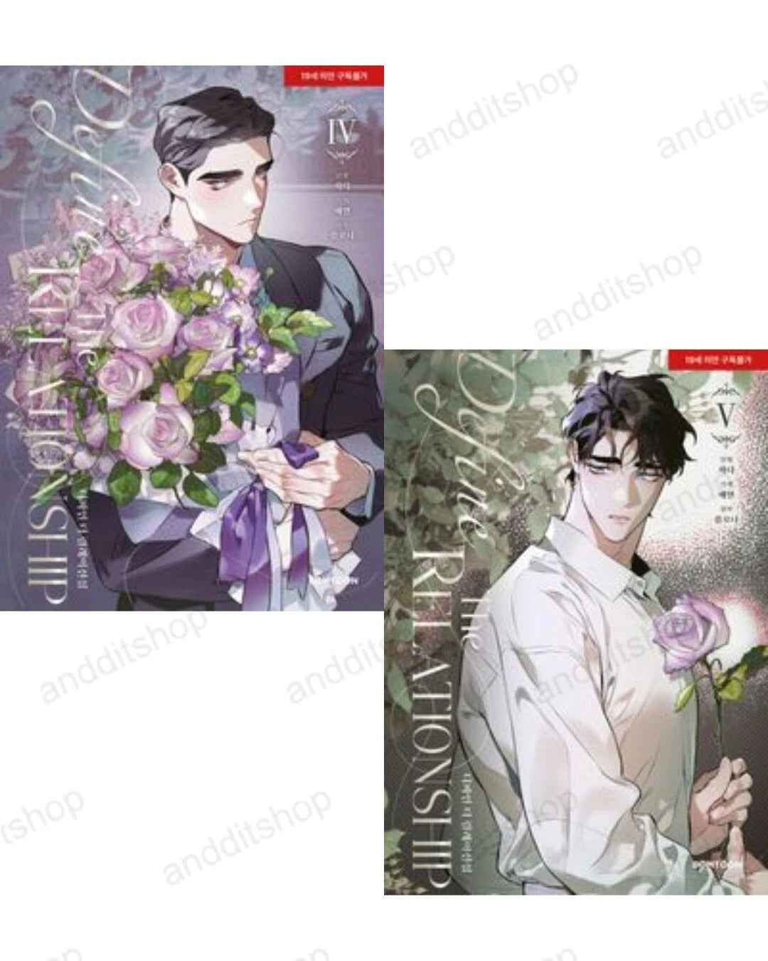 Define The Relationship Vol. 4-5 Set – Korean BL Manhwa by Chada