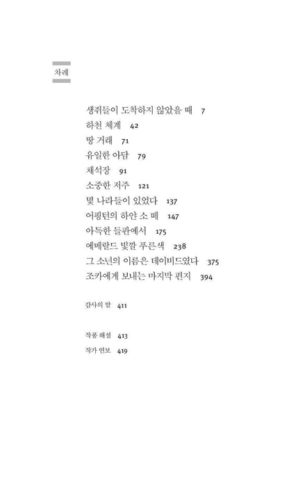 Precious Bane: Selected Short Fiction by Gerald Murnane | Korean Edition