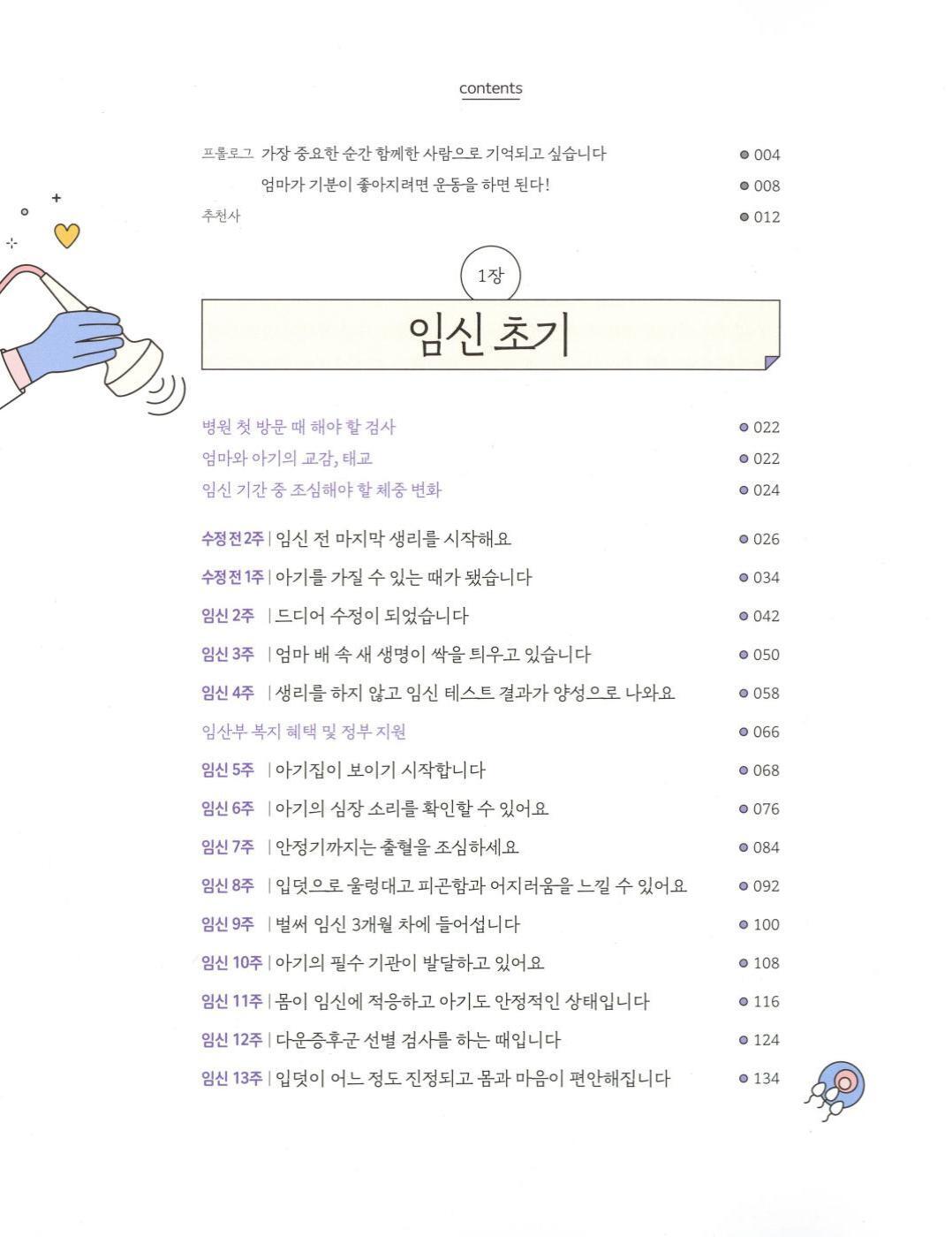 Pregnancy and Childbirth Daily Book by Kim Moon-young Korean Edition