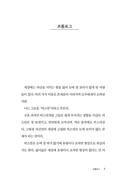 Biscuit by Kim Seon-mi Korean Edition