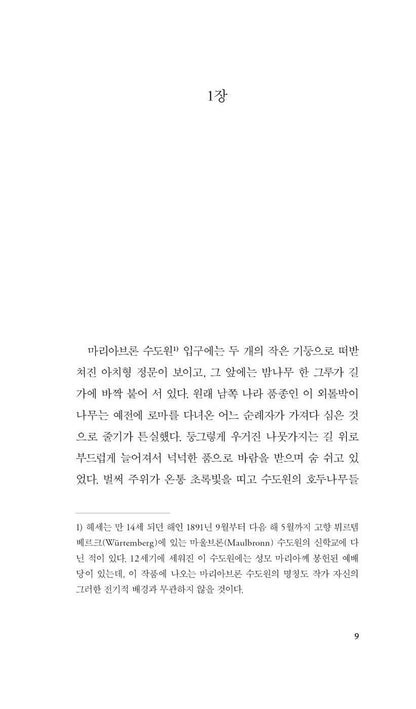 Narcissus and Goldmund (Narziß und Goldmund) by Hermann Hesse | Korean Edition