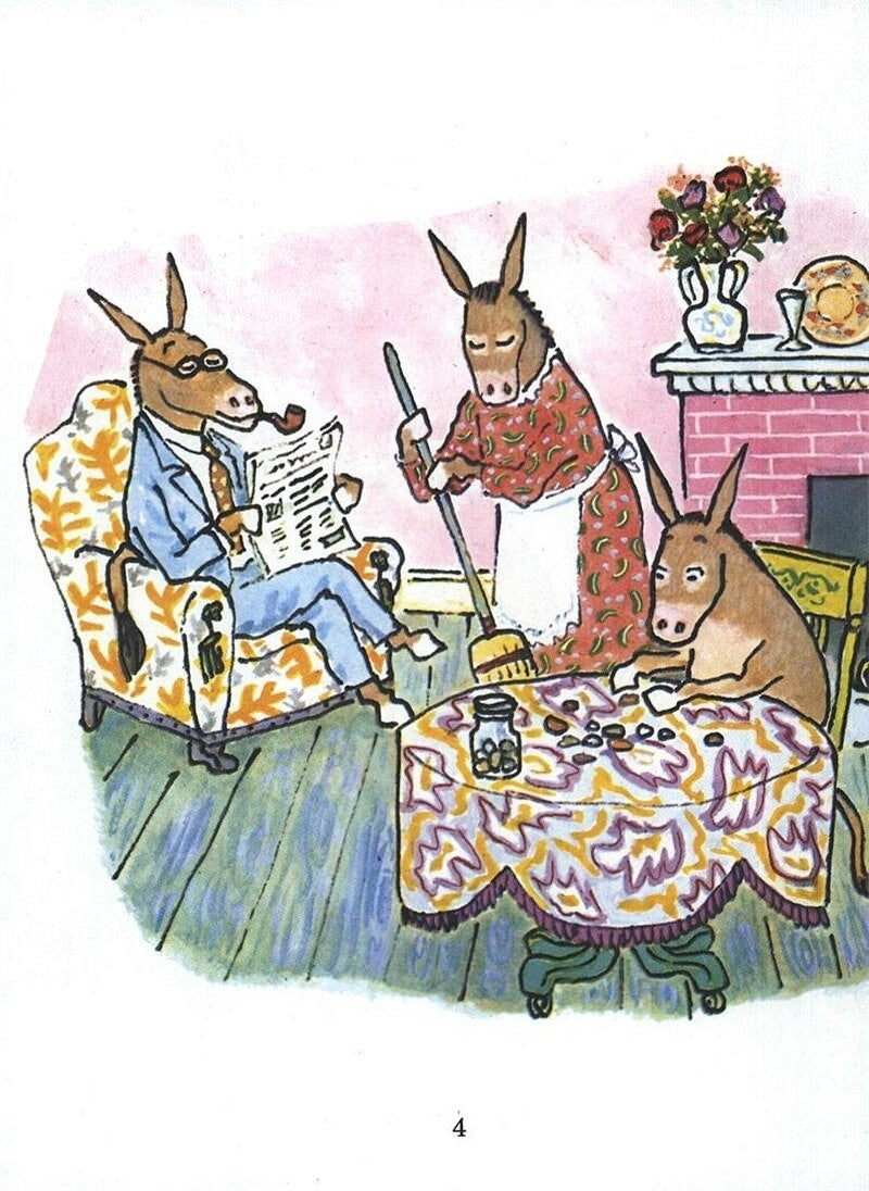 Sylvester and the Magic Pebble by William Steig | Korean Edition Children's Book