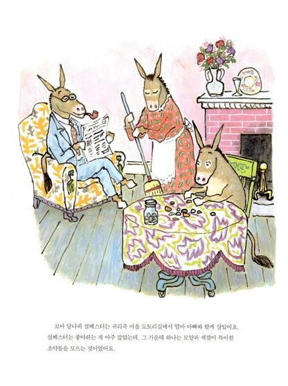 Sylvester and the Magic Pebble by William Steig | Korean Edition Picture Books