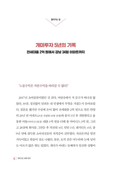 5 years as an investor, 5.5 billion won after tax by Seong Hyeon-woo Korean