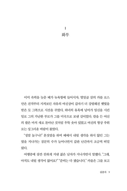 Amerika Novel by Franz Kafka Korean Edition