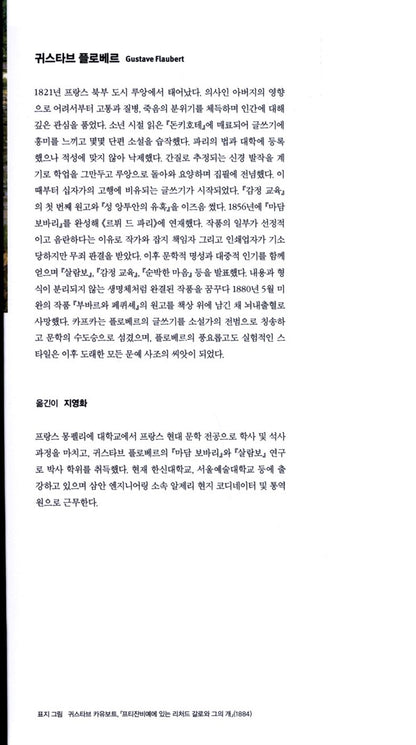 Sentimental Education Vol. 2 by Gustave Flaubert | Korean Edition