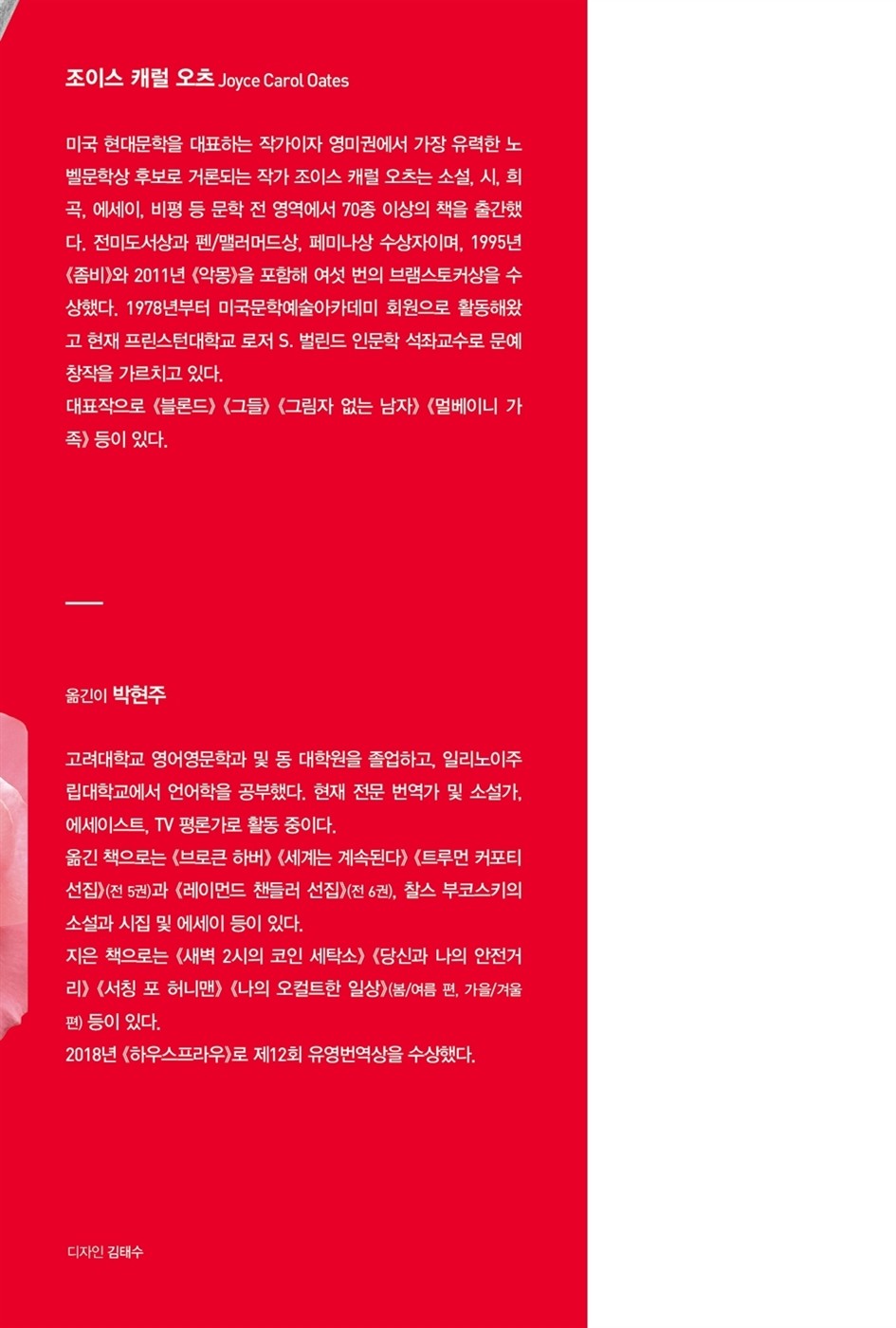 48 Clues into the Disappearance of My Sister by Joyce Carol Oates, Korean, 언니의 실종에 관한 48 단서들, 조이스 캐럴 오츠
