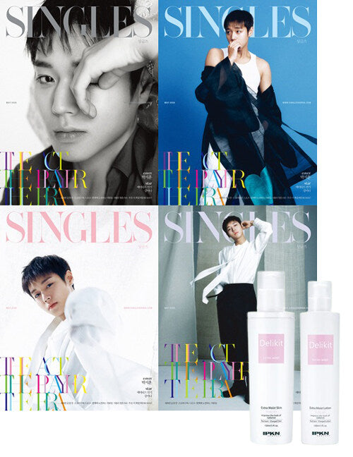 Singles Combined Issue May 2026 (Cover: Park Ji-hoon) - Set of 4