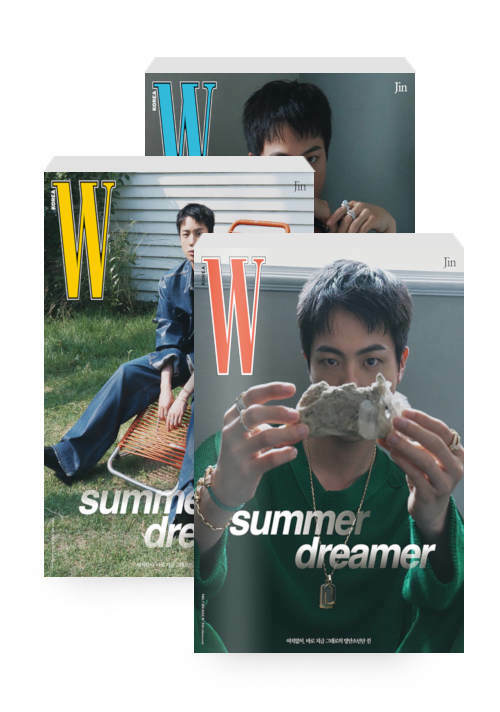 [Set] W Vol.7 Types A–C 2024 Set - Set of 3 (Cover: Jin)