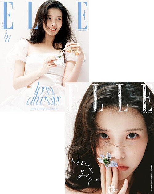 [Set] Elle Special Edition Types C–D April 2026 (Cover: IU) - Set of 2