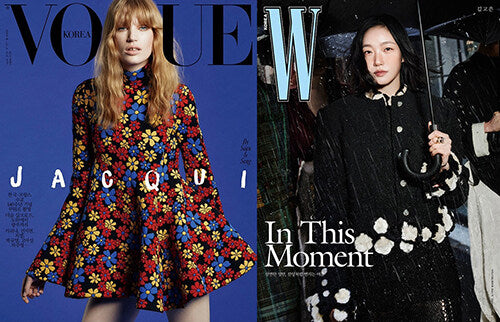 Vogue Korea + W Korea Women April 2026 - Set of 2