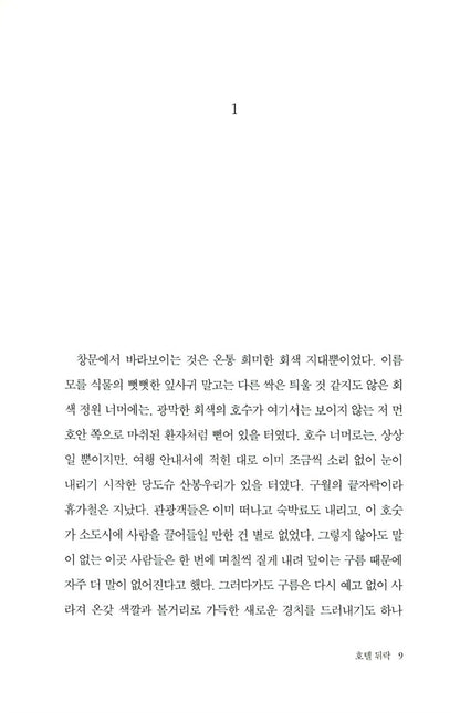 Hotel du Lac by Anita Brookner, Korean, 호텔 뒤락, 애니타 브루크너