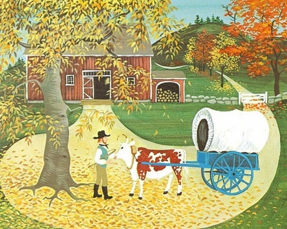 Ox-Cart Man by Barbara Cooney | Korean Edition Picture Books