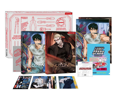 Shutline Vol. 4-5 Set (Limited Edition) – Korean BL Manhwa by KYOU