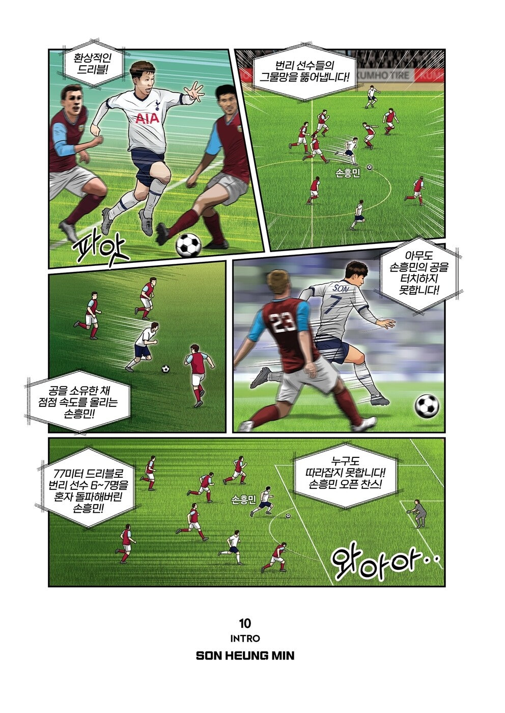 Son Heung-min Graphic Essay by Son Heung-min Korean Edition