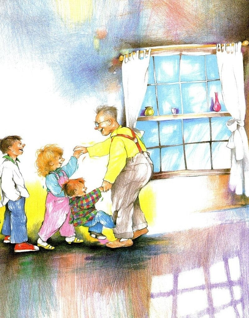 Song and Dance Man by Karen Ackerman | Korean Edition Picture Books