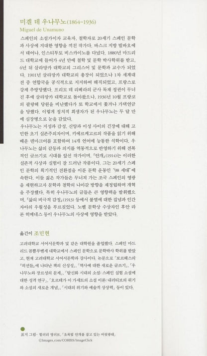 Mist (Niebla) by Miguel de Unamuno | Korean Edition