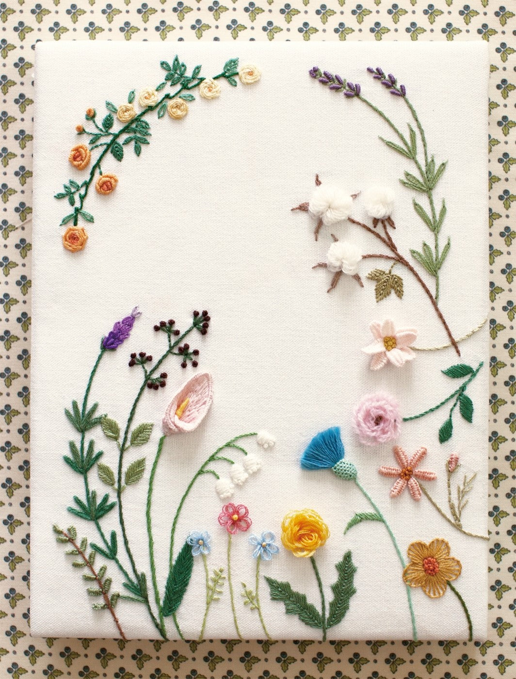 106 French Embroidery Stitch of K Blue (Korean Edition) [Paperback] Kim So Young